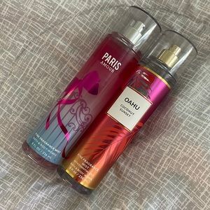 Brand New Bath and Body Works Body Mist’s